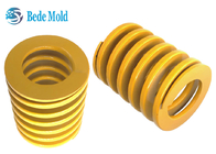 L'approbation de la couleur OD 40mm RoHS de jaune de charge la plus légère de ressort de moulage par injection de rectangle de TF